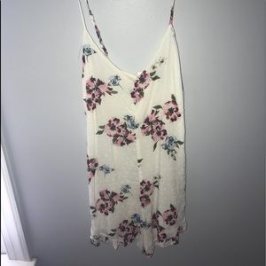 flower white romper